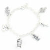 Pulsera flamenca plata