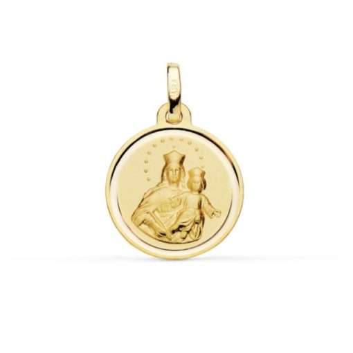 Medalla Inmaculada Oro 18k 16 mm