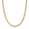Cadena Barbada Oro 18K 60 cm 4 mm semi