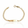 Esclava oro 18k bebé hungara