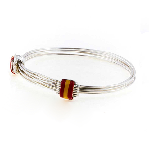Pulsera Hilos Plata de Ley España - Imagen 2
