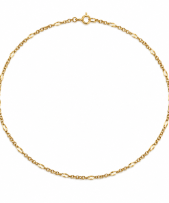 Cadena Fantasía Oro 18K 45cm 2 mm