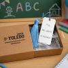 Marcapáginas de plata de ley personalizado