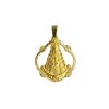 Medalla Oro 18k Virgen Macarena 30mm