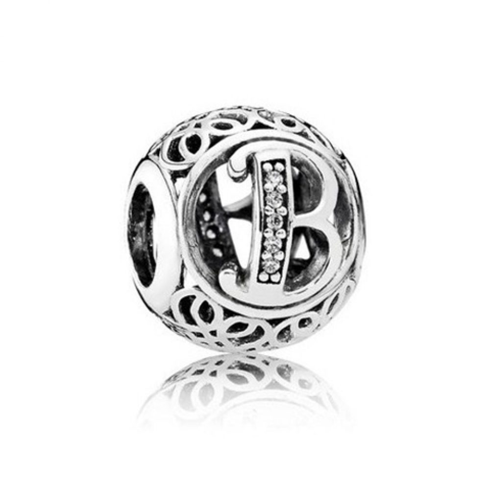 CHARM LETRA PLATA DE LEY