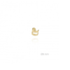 Ear Cuff doble plata de ley dorado