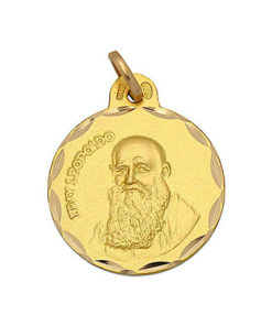 Medalla Oro 18k Leopoldo