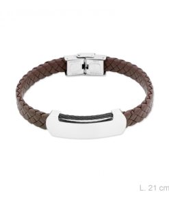 Pulsera acero marron martin