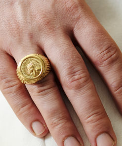 Sello Oro 18k Sol