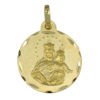 Medalla Oro 18k María Auxiliadora 18 cm