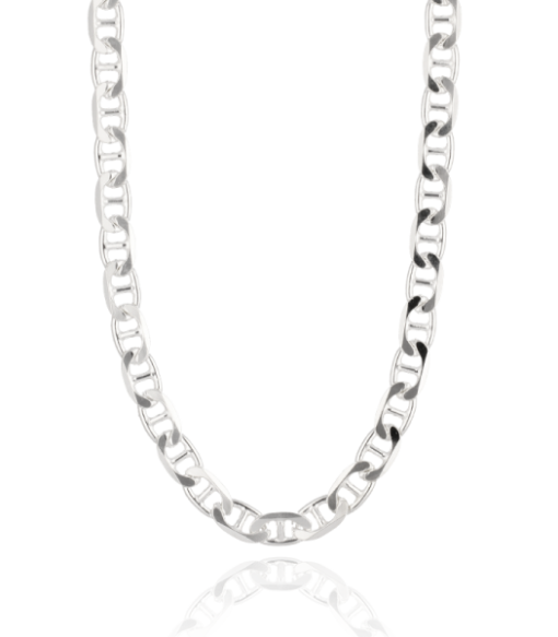 Cadena plata de ley Italia 50 cm
