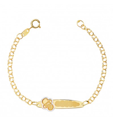 Esclava Oro 18k bebé Chupete