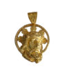 Colgante Medalla Oro 18k Cristo