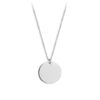 Gargantilla medalla personalizada plata