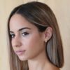 Pendientes mujer Oro 18k con circonita