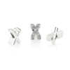 Charm plata de ley letra x