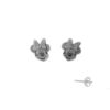 Pendientes Minnie plata de ley