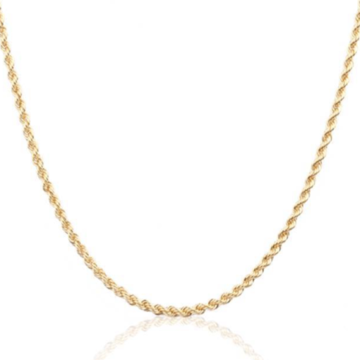 Cadena Oro Cordon 48cm 2mm
