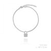 Pulsera love colores plata de ley