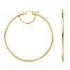 Aros redondo fino Oro 18K 43 mm