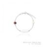 Pulsera Plata de Ley bebe mariquita