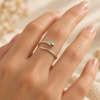 Anillo de plata de ley serpiente