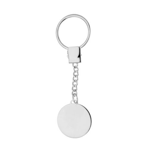 Llavero Plata de ley personalizado