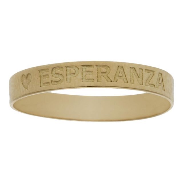 ANILLO NOMBRE ORO 18K