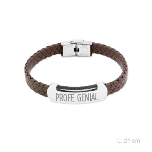 Pulsera acero profe genial