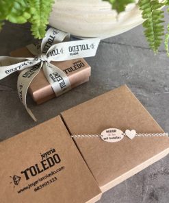 pulsera mujer de las mil batallas plata de ley