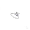 Anillo plata de ley piedra corazon