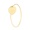Anillo Oro 18k fino corazon