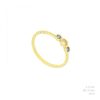 Anillo Oro champán