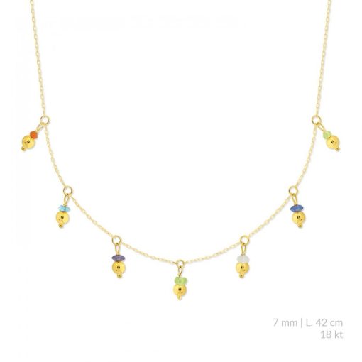 Gargantilla Oro 18k suerte