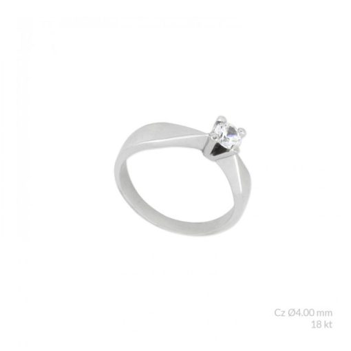 Anillo oro blanco Madrid
