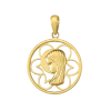 Colgante Oro 18k virgen niña calada