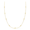 Cadena con bolas Oro 18K 45 cm maciza