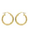 Aros Oro 18k 20mm Lissi