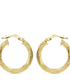 Aros Oro 18k 20mm Lissi