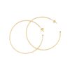 Aros plata de ley chapado fino