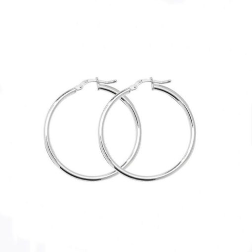 Aros plata de ley tubo 40 mm