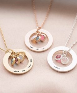 Gargantilla cerco piedra personalizada