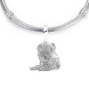 Charm plata de ley mascota personalizado