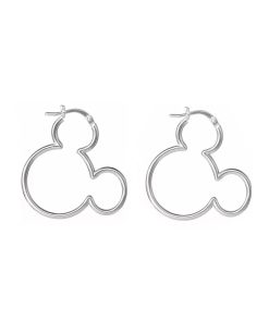 Aros plata mickey