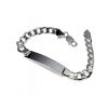 Esclava plata barbada 21cm