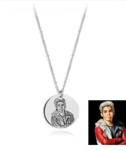 Collar plata personalizado fotografía