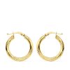 Aros oro18k soraya 21mm
