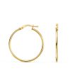 Aros Oro 18k redondo 28mm