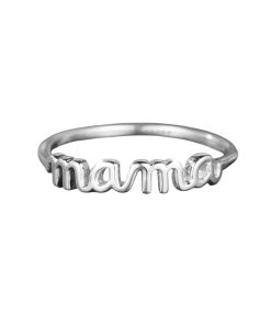 Anillo mama plata de ley