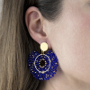 Pendientes acero chapado Fandango